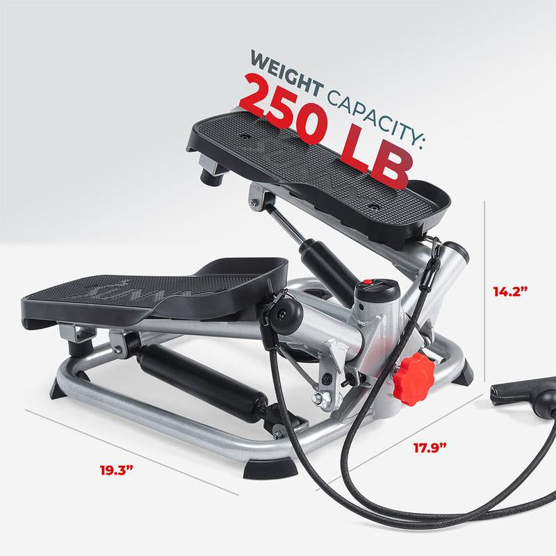 Twist Stair Steppers with Resistance Bands